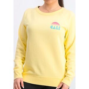 Old Navy Cali Sunrise Graphic Print Sweatshirt Size M